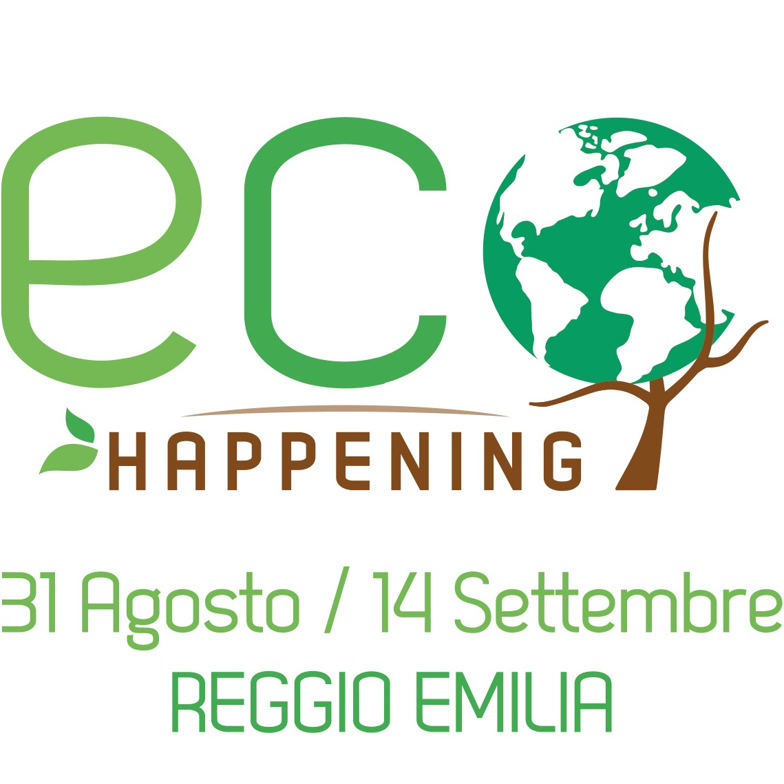 Eco happening 2014 logo_date QUADRATO